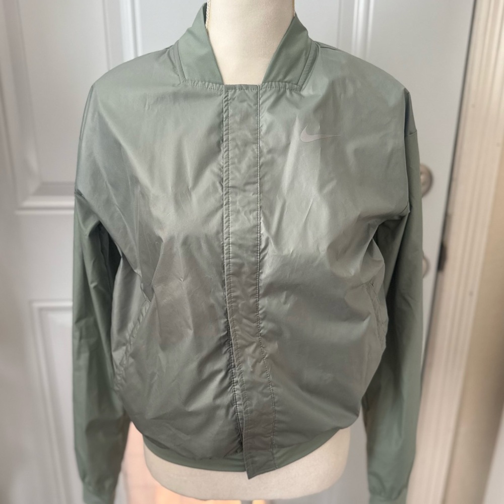 Nike Light Green Windbreaker Jacket